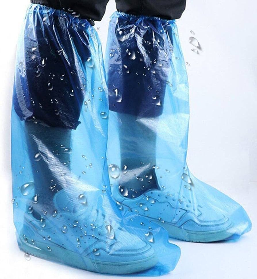 کاور کفش نایلونی ساق بلند مقاوم در برابر آلودگی محیط