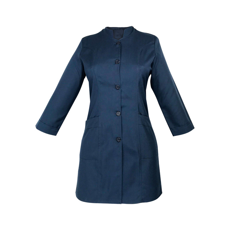 روپوش پزشکی سرمه ای موجود در انواع اندازه