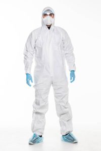 گان ضد پرتوزایی با حفاظت پیشرفته مناسب استفاده در محیط ‌های پزشکی