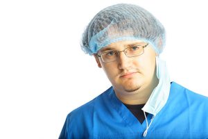 کلاه اکاردئونی یکبار مصرف بدون سایز بندی